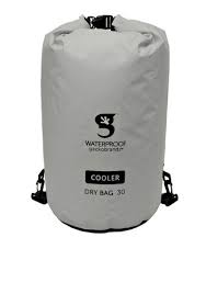 grey dry bag cooler 30 liters