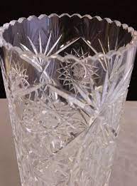 Large Cut Glass Vase Antiques To Buy
