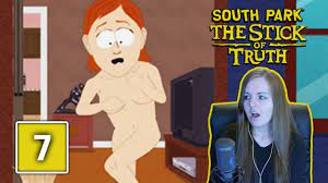 OMG SHE'S NAKED! South Park The Stick Of Truth Gameplay Walkthrough Part 7  - YouTube