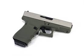 glock 19 gen 4 brushed stainless slide