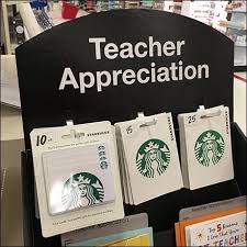 If someone makes a copy of your gift card and redeems it for the full amount, your copy will have no value. Teacher Appreciation Gift Greeting Card Display Fixtures Close Up