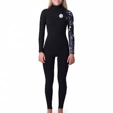 Rip Curl Womens G Bomb 4 3 Zip Free Wetsuit