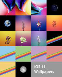 the official ios 11 wallpapers