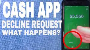 In the money transfer service category. What Happens When You Decline A Cash App Request Youtube