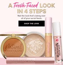 no makeup makeup look in 4 steps too