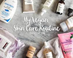 my vegan skin care routine