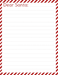 Letter To Santa Template Free Printable Shared By Aniyah Scalsys
