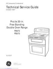 General electric double oven manual. Ge Profile Pb975 Manuals Manualslib