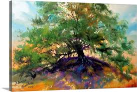 Oak Tree 002 Wall Art Canvas Prints
