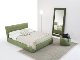 quleaf fabric bed with vertical fabric