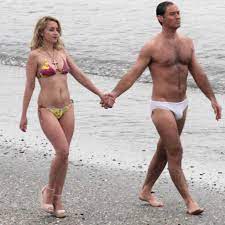 Jude Law Strips Down to Speedo, Gets Handsy with 'New Pope' Costar