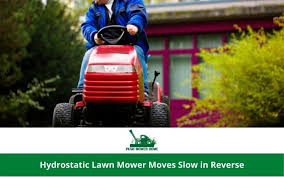 Mowing, cleaning, cutting the grass; Hydrostatic Lawn Mower Moves Slow In Reverse Get The Best Ideas To Fix This