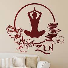 Zen Wall Sticker Meditation Yoga