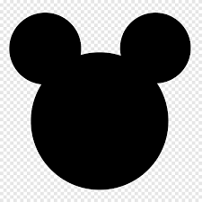 Mickey Mouse logo, Mickey Mouse Minnie Mouse The Walt Disney Company, ears,  heroes, monochrome png