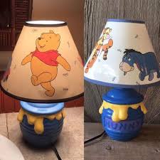 Vintage Winnie The Pooh Lamp Pooh Bear