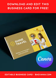 attractive travel agency canva business