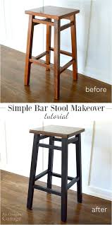 simple bar stool makeover tutorial