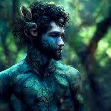 prompthunt male satyr in forest dnd