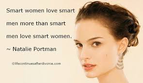 Natalie Portman #quote &quot;Smart women love smart men more than ... via Relatably.com