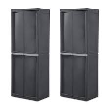 4 shelf storage cabinet