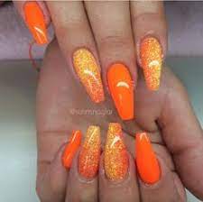 Apart from the bright yellow color, the orange is the next option for you to feel ease and refreshing when you see it. 50 Best Orange Nail Art Ideas Nail Designs Pretty Nails Cute Nails