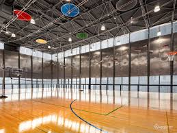 pristine basketball court in bellevue