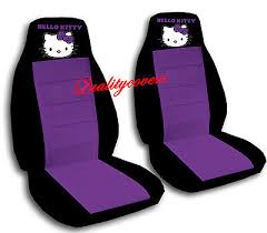 O Kitty Car Seat Covers Velour