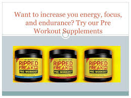 energy with pre workout supplements