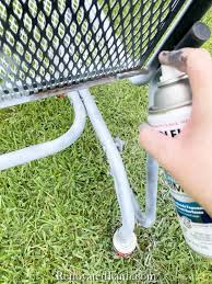 To Paint Wrought Iron Patio Furniture