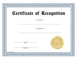 Employee Recognition Certificate Template Appreciation Award Maker