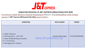 All asset management companies (amc) in malaysia are overseen by the malaysian investment development authority (mida). Jawatan Kosong Di J T Express Malaysia Sdn Bhd Appjawatan Malaysia