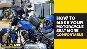 Motorcycle Seat More Comfortable