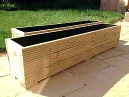 Outdoor Long Planter Boxes Everything