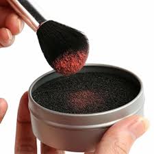 activated carbon makeup sponge brush