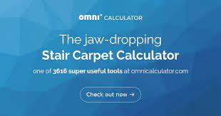 stair carpet calculator