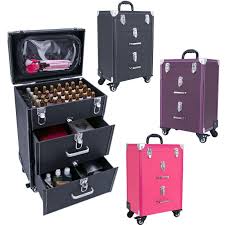 large makeup trolley beauty case nail