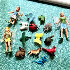 Fairy Garden Miniatures 6 Fairies And