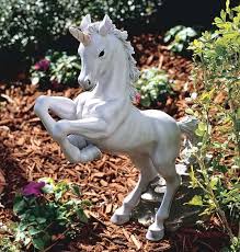 Enchanted Unicorn Yard Statue Garden