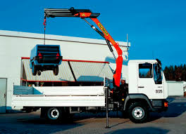 Truck Mounted Crane Swing Arm Hydraulic Loading Pk 6500 Palfinger