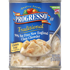 fat free new england clam chowder soup