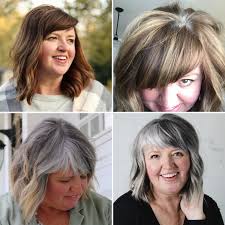 It's probably time you grow them out! How To Grow Out Gray Hair Without Going Insane Dimplesonmywhat