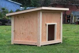 Elegant Plywood Dog House Plans