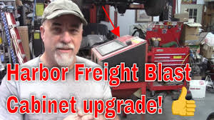 harbor freight blast cabinet upgrade