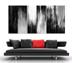 White Abstract Art Canvas Print