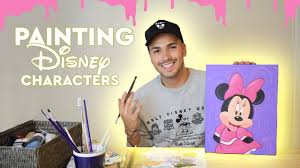 painting disney characters you