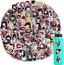 +10,000 pack anime stickers for whatsapp and update everyday. Amazon Com 100pcs Kakegurui Stickers Vinyl Anime Stickers For Hydro Flask Water Bottle Laptop Computer Skateboard Macbook Cute Sticker Pack Waterproof Decal Electronics