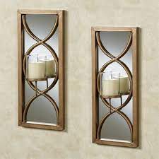 mirrored wall sconce wall sconces