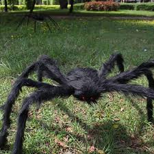 The halloween decorating experts at hgtv show how to make an easy, oversized spider web using cotton rope and removable hooks. 5ft 150cm Hairy Giant Spider Decoration Halloween Prop Haunted House Decor Party Holiday Spider Halloween Decorations Party Diy Decorations Aliexpress