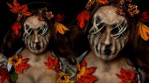 scarecrow halloween costume makeup
