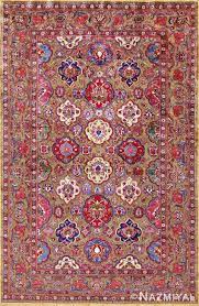 fine silk persian souf kashan rug 49205